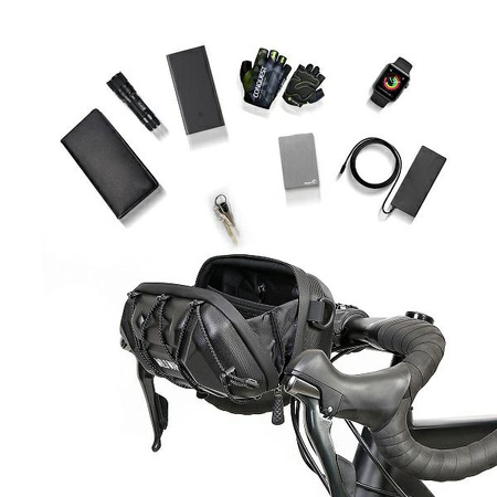 WILDMAN ETUI NA KIEROWNICĘ XT17 1L ROWEROWA SAKWA UNIWERSALNA DO TELEFONÓW