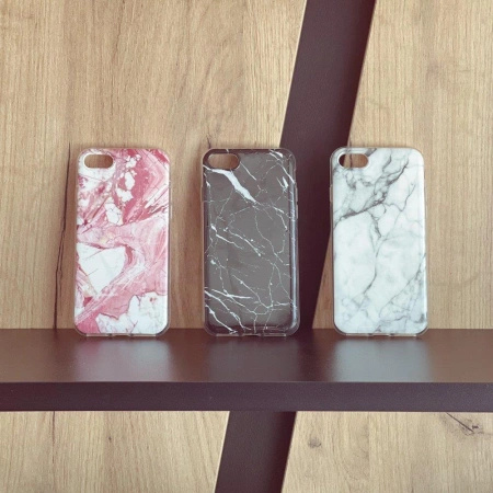 WOZINSKY ETUI MARBLE ŻELOWE POKROWIEC DO XIAOMI REDMI NOTE 10 PRO