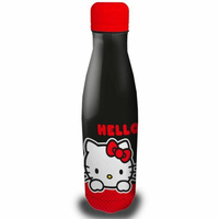 CORIEX BUTELKA NA WODĘ HELLO KITTY 500ML DO ZAJĘĆ I PODRÓŻY ZRĘCZNY KOREK