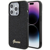 Etui Guess Disco Metal Script na iPhone 15 Pro - czarne