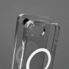 Etui SBS Extreme Mag D3O MagSafe do iPhone 16e - przezroczyste
