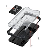 HURTEL CRYSTAL RING CASE PANCERNE ETUI DO IPHONE XS MAX MAGNETYCZNY UCHWYT