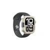 Etui metalowe AMAZINGTHING Titan Pro na Apple Watch 11 46mm aluminiowe - tytanowe