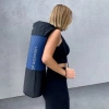 Wozinsky mata do ćwiczeń 181 x 63 x 0,9 cm gruba mata gimnastyczna do jogi czarna