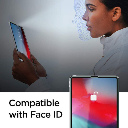 SZKŁO HARTOWANE SPIGEN GLAS.TR SLIM IPAD PRO 12.9 2020 / 2021 / 2022 CLEAR