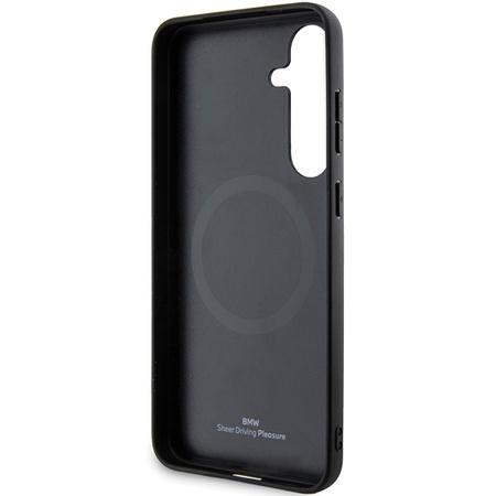 BMW ETUI HARDCASE DO SAMSUNG GALAXY S24 S921 DO MAGSAFE SKÓRA WZORZYSTA