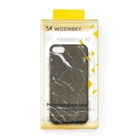 WOZINSKY ŻELOWE ETUI POKROWIEC DO SAMSUNG GALAXY A22 4G MARBLE MARMUR BIAŁY