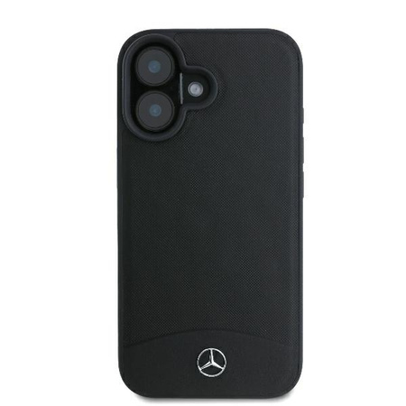 MERCEDES ETUI CASE HARDCASE POKROWIEC DO IPHONE 16 SKÓRA TEKSTUROWA