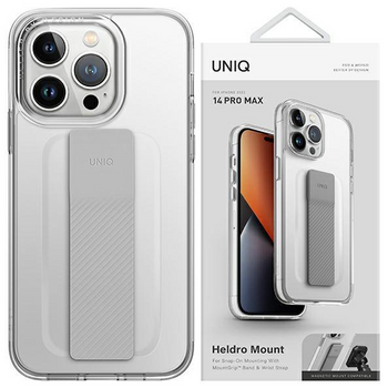 UNIQ etui Heldro Mount iPhone 14 Pro 6,1" przeźroczysty/lucent clear
