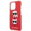 Karl Lagerfeld KLHCP13LTPE2TR iPhone 13 Pro / 13 6,1" hardcase czerwony/red Karl&Choupette Head