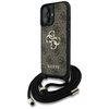 GUESS ETUI DO TELEFONU IPHONE 16 PLUS 4G BIG LOGO CORD STAP CROSSBODY MODNE