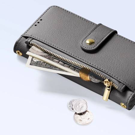 DUX DUCIS ETUI DO IPHONE 16 LAVA CASE SKÓRZANE Z MAGNETYCZNYM ZAMKNIĘCIEM