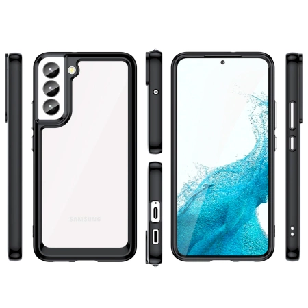 HURTEL ETUI OUTER SPACE DO SAMSUNG GALAXY S23+ POKROWIEC Z ELASTYCZNĄ RAMKĄ