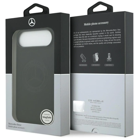 MERCEDES ETUI LEATHER VINTAGE LOGO MAGSAFE DO IPHONE AIR STYLOWE