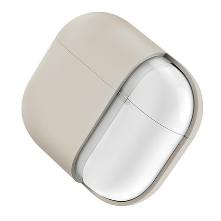 UNIQ etui Lino AirPods Pro 2 gen Silicone beżowy/beige ivory