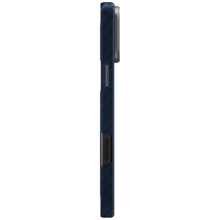 Etui UNIQ Keva EDGE do iPhone 17 Pro Max Magclick Charging niebieski