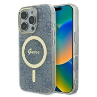 GUESS ETUI HARDCASE IML 4G DO IPHONE 16 PRO MAX 6.9 DO MAGSAFE Z WYSOKĄ