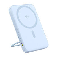 Powerbank BASEUS PicoGo Qi2 5000mAh 20W ze stojakiem (niebieski)