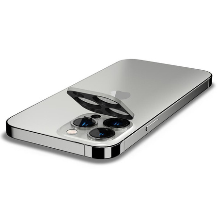 OSŁONA APARATU SPIGEN OPTIK.TR CAMERA PROTECTOR 2-PACK IPHONE 13 PRO / 13 PRO MAX SILVER