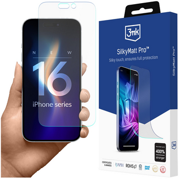 3MK FOLIA OCHRONNA SILKY MATT PRO DO APPLE IPHONE 16 PRO MAX OCHRONA