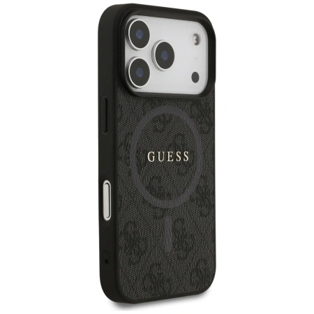 GUESS ETUI 4G RING CLASSIC LOGO DO IPHONE 17 PRO Z MAGNETYCZNYM