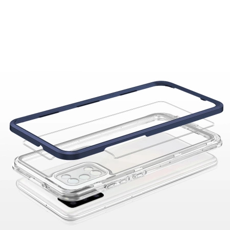 HURTEL ETUI POKROWIEC CASE ŻELOWY DO SAMSUNG GALAXY A03S CLEAR 3IN1