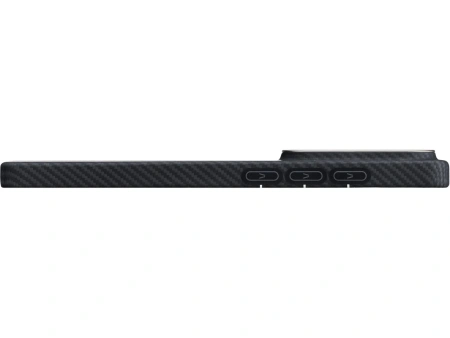 Pitaka Edge Case, Black/Grey Twill (Aaron Button) - Samsung Galaxy S26 Ultra