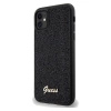 Etui Guess Disco Metal Script na iPhone 11 / Xr - czarne