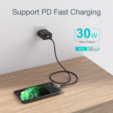 CHOETECH KABEL USB-C DO LIGHTNING DO IPHONE 12 13 14 15 480MB/S 1.2M MFI