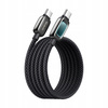 MCDODO KABEL USB-C USB-C SZYBKIE ŁADOWANIE USB TYP C PD 100W 1M CZARNY