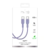 Kabel Puro ICON USB-C - USB-C 1,5m - fioletowy