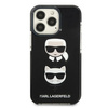 Karl Lagerfeld KLHCP13LTPE2TK iPhone 13 Pro / 13 6,1" hardcase czarny/black Karl&Choupette Head