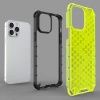 HURTEL ETUI PANCERNE HONEYCOMB Z ŻELOWĄ RAMKĄ DO IPHONE 13 PRO MAX