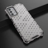 HURTEL ETUI HONEYCOMB DO SAMSUNG GALAXY A32 5G Z ŻELOWĄ RAMKĄ PRZEZROCZYSTE