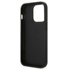 Karl Lagerfeld KLHCP14LSAPCHG iPhone 14 Pro 6,1" hardcase srebrny/silver Saffiano Choupette Head Patch