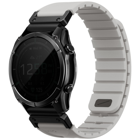 Pasek UNIQ Fluo x Smart-Fit do Garmin    22mm szary