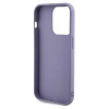Etui Guess Sequin Script Metal na iPhone 13 Pro Max - fioletowe