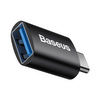 Baseus Ingenuity Series przejściówka adapter z USB Typ C do USB-A 3.2 gen 1 czarny (ZJJQ000001)