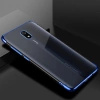 HURTEL ETUI CASE POKROWIEC ŻELOWY DO XIAOMI REDMI 8A Z METALICZNĄ RAMKĄ