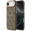 Etui Guess 4G PU Classic Logo MagSafe do iPhone Air brązowy