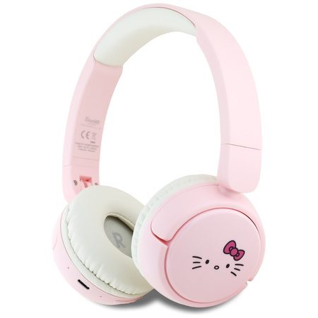 HELLO KITTY SŁUCHAWKI NAUSZNE BLUETOOTH Z LOGO KOTKA DO TELEFONÓW SMART