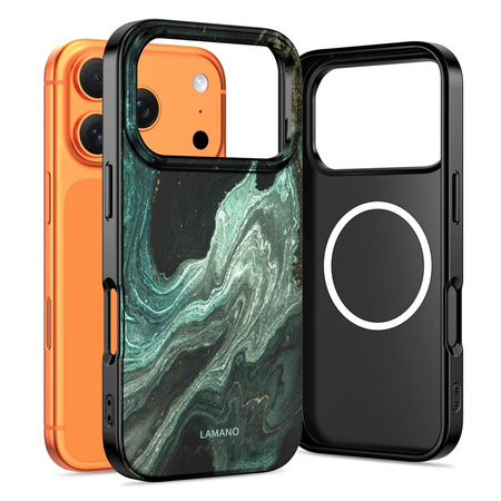 TECH-PROTECT LAMANO MAGSAFE IPHONE 17 PRO MAX VERDE AURA