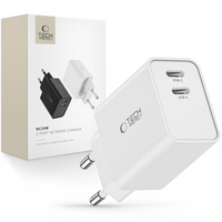 TECH-PROTECT C35W ŁADOWARKA DO TELEFONÓW 2-PORTOWA PD35W SZYBKIE ŁADOWANIE