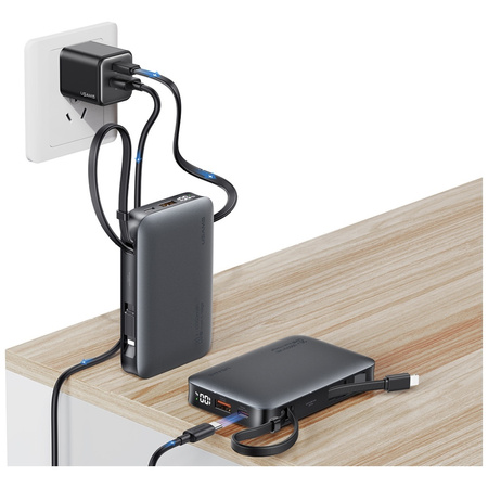 USAMS POWERBANK 10000MAH XR SERIES DO APPLE IPHONE 13 14 15 20W KABEL USB-C
