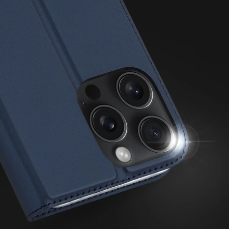 DUX DUCIS ETUI SKIN PRO DO IPHONE 16 PRO MAX Z KLAPKĄ I MIEJSCEM NA KARTĘ