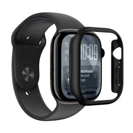 Etui ochronne AMAZINGTHING Minimal na Apple Watch Series 11 42mm - czarne