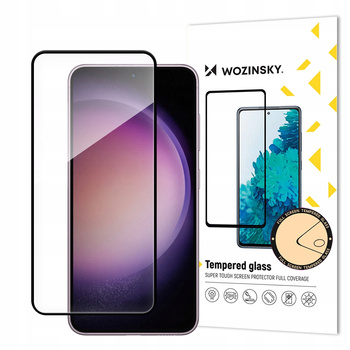 WOZINSKY SZKŁO HARTOWANE DO SAMSUNG GALAXY S24 OCHRONA 9H PEŁNE ZAKLEJANIE