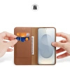 DUX DUCIS POKROWIEC HIVO DO SAMSUNG GALAXY S25 EDGE Z KLAPKĄ I OCHRONĄ RFID