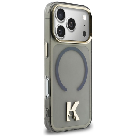 Etui Karl Lagerfeld IML K Head Logo MagSafe do iPhone 17 Pro czarny