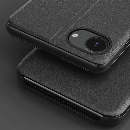 HURTEL ETUI ECO LEATHER VIEW CASE DO IPHONE 16E POKROWIEC Z KLAPKĄ OCHRONNY